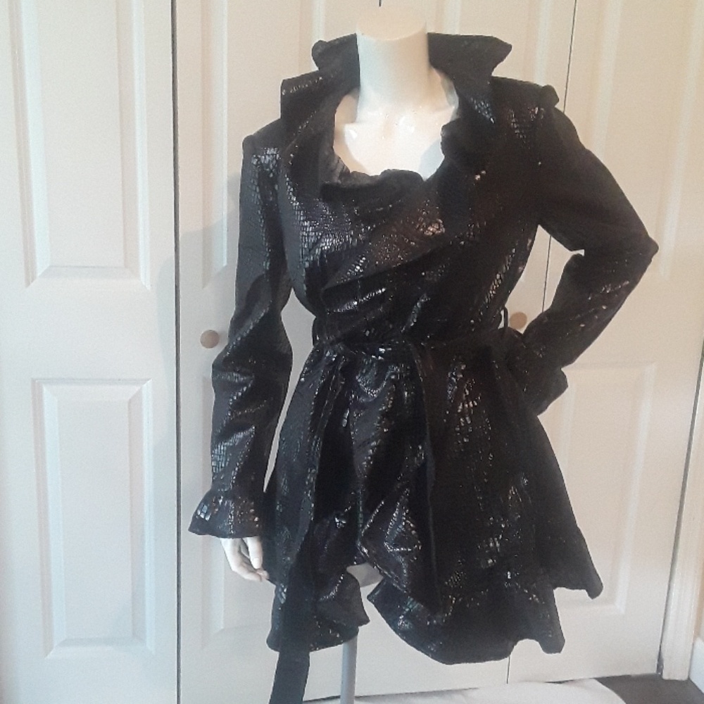 Black designer jacket